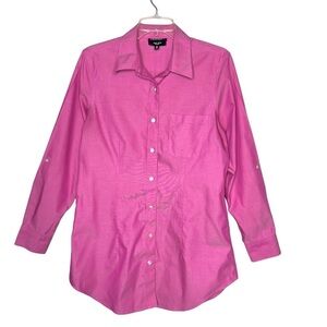 Foxcroft Non-Iron Fitted Fit Button Down Shirt